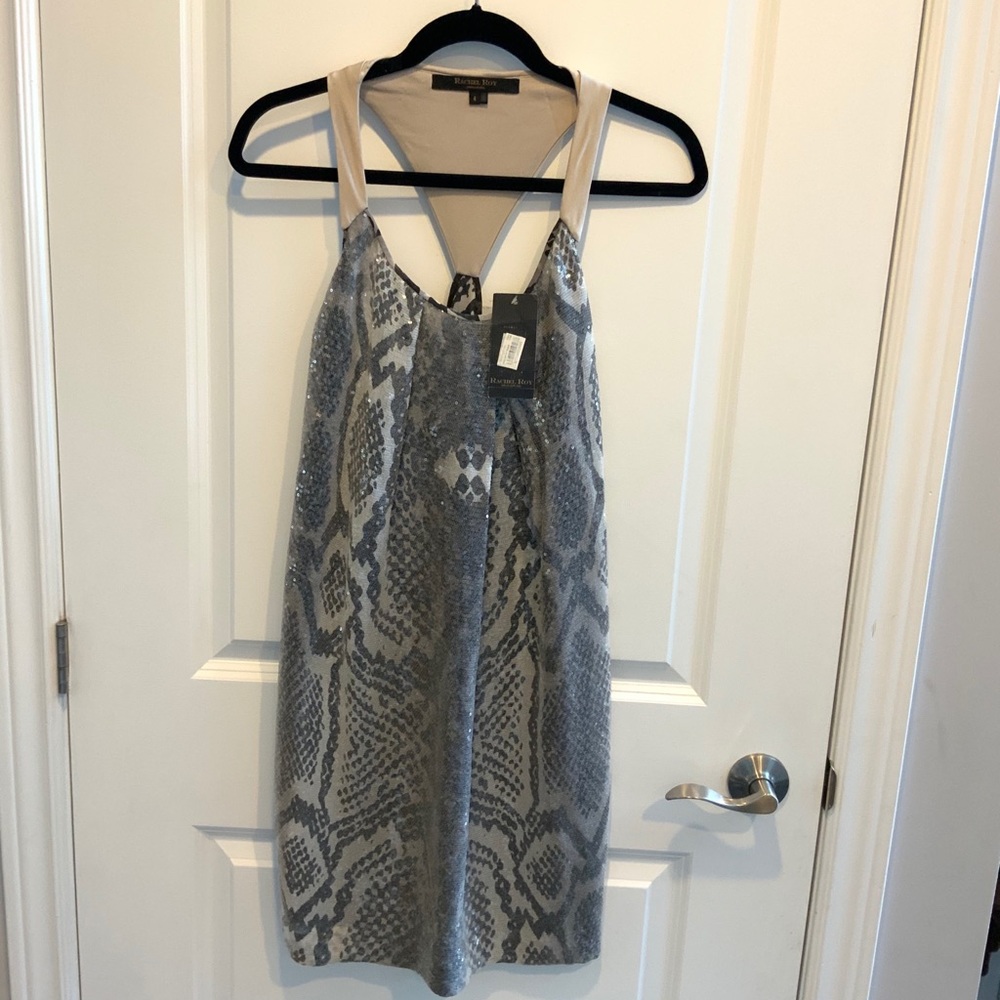 Rachel Roy Multi Taupe Dress